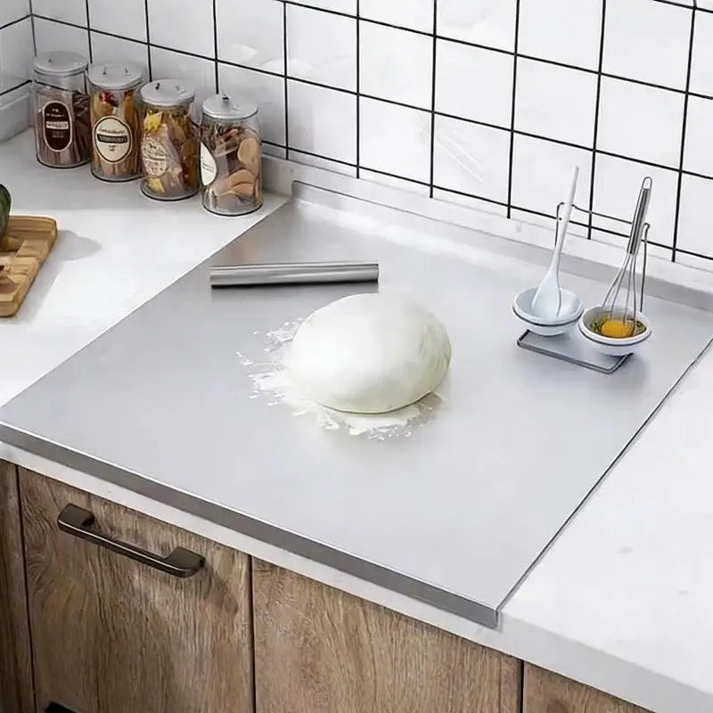 Large 304 Stainless Steel Dough Kneading Rolling Board