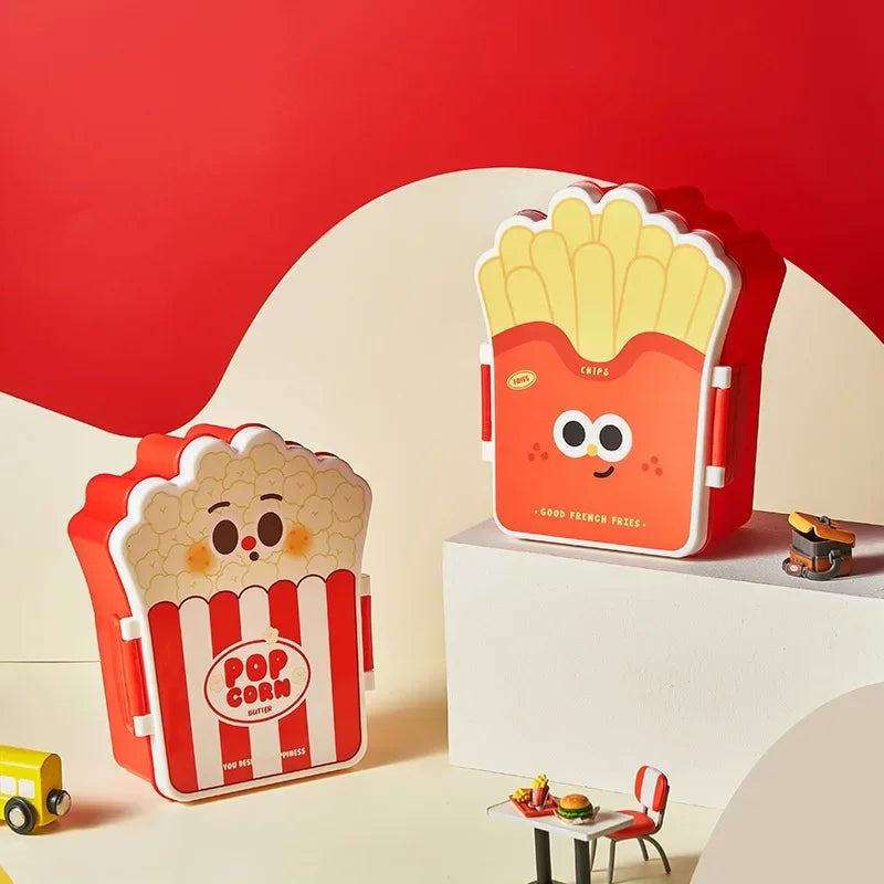 Kid Lunch Boxes Hamburger Bento Box Children Creative