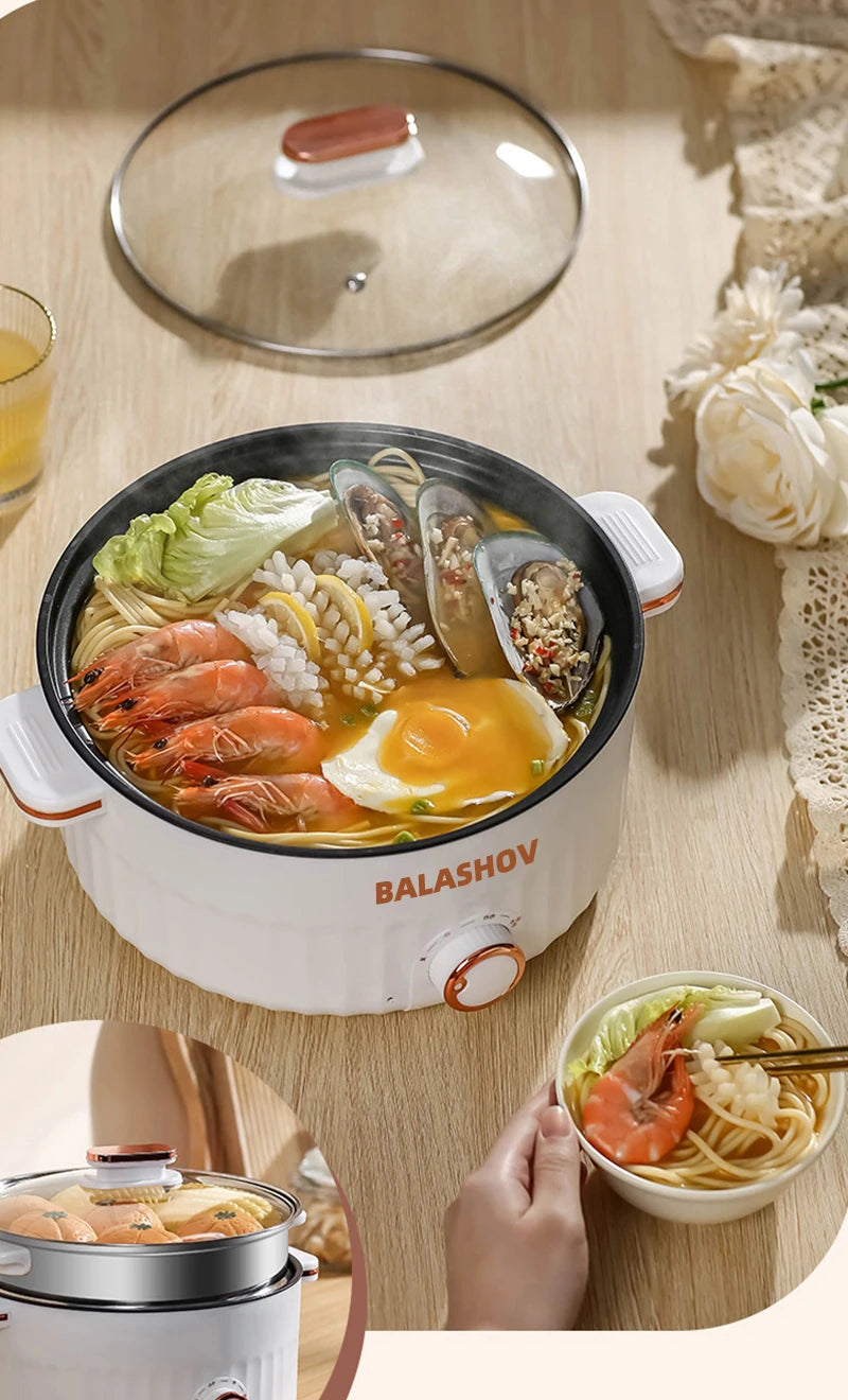 5l/3l Electric Rice Cooker Double Layer Pan Non-Stick