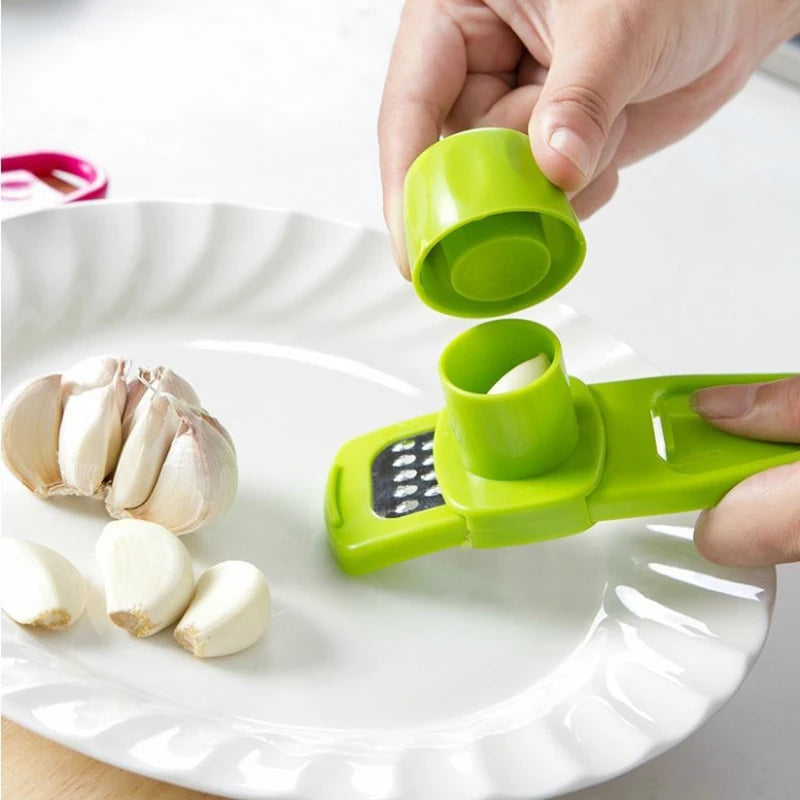 Pack Mini Garlic Grinder Creative Garlic Press Garlic