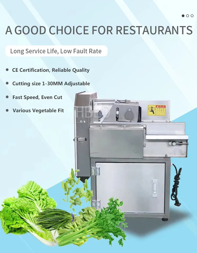Commercial Restaurant Electric Vegetable Slicer Fully Automatic