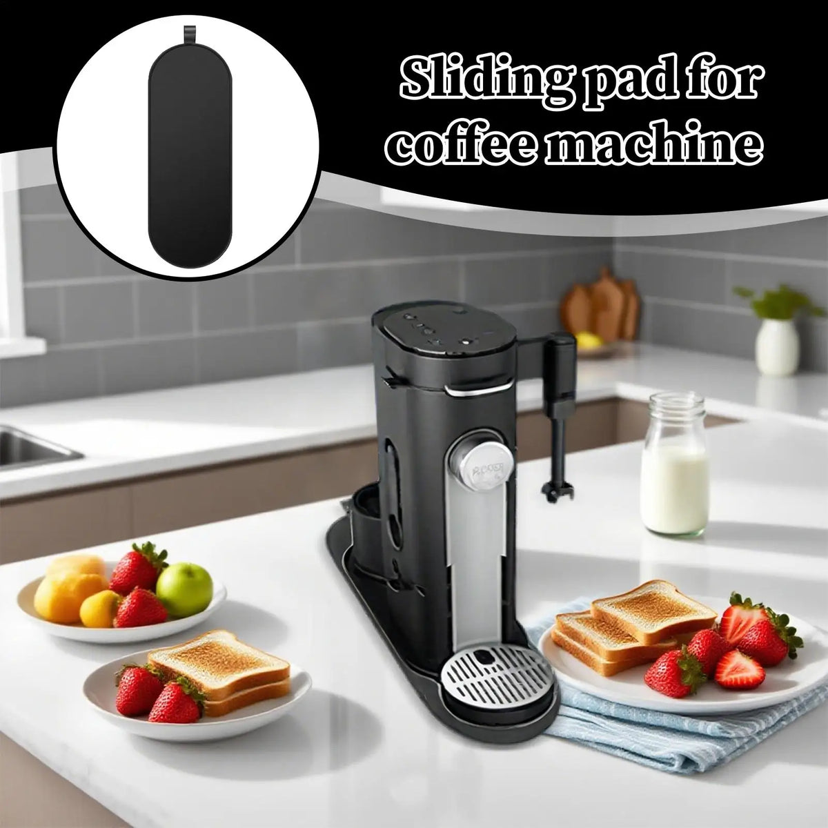Anti-Slip Coffee Maker Mat Counter 16 5x5 Inch