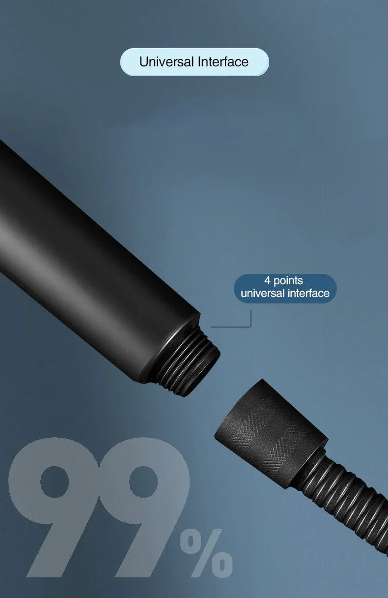 High Pressurized Filter Shower Head 3-Mode Adjustable Spray