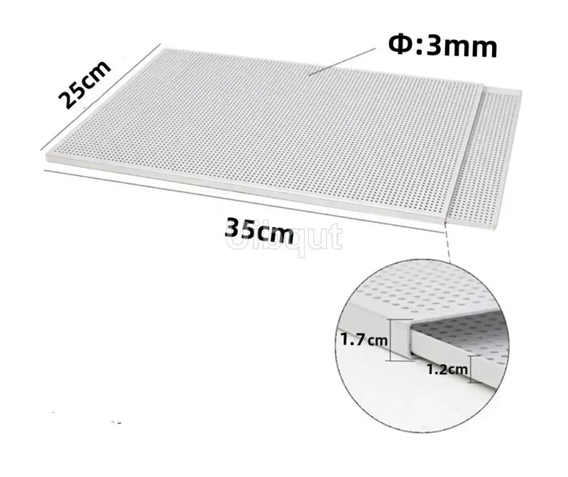 Puff Pastry Baking Tray Rectangle Mille Feuille Pastry