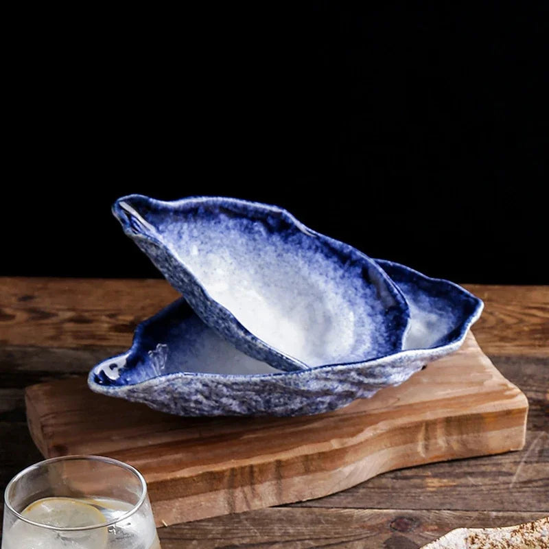 Japanese Restaurant Retro Creative Ceramic Kiln Change Tableware