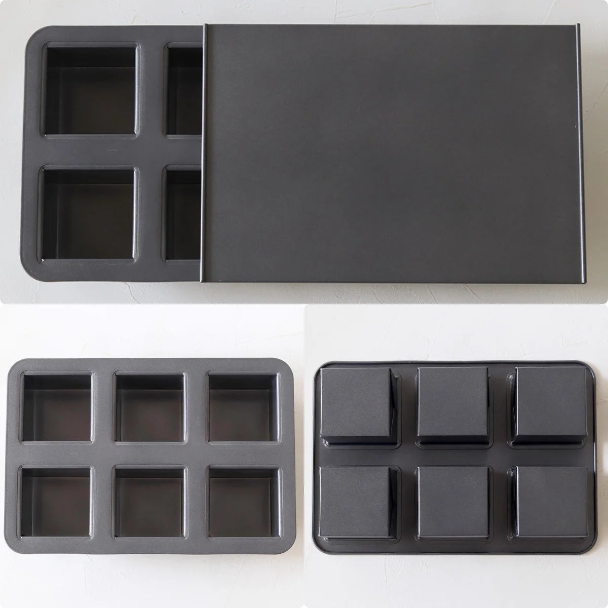Cavity Mini Square Toast Bread Baking Pan Loaf