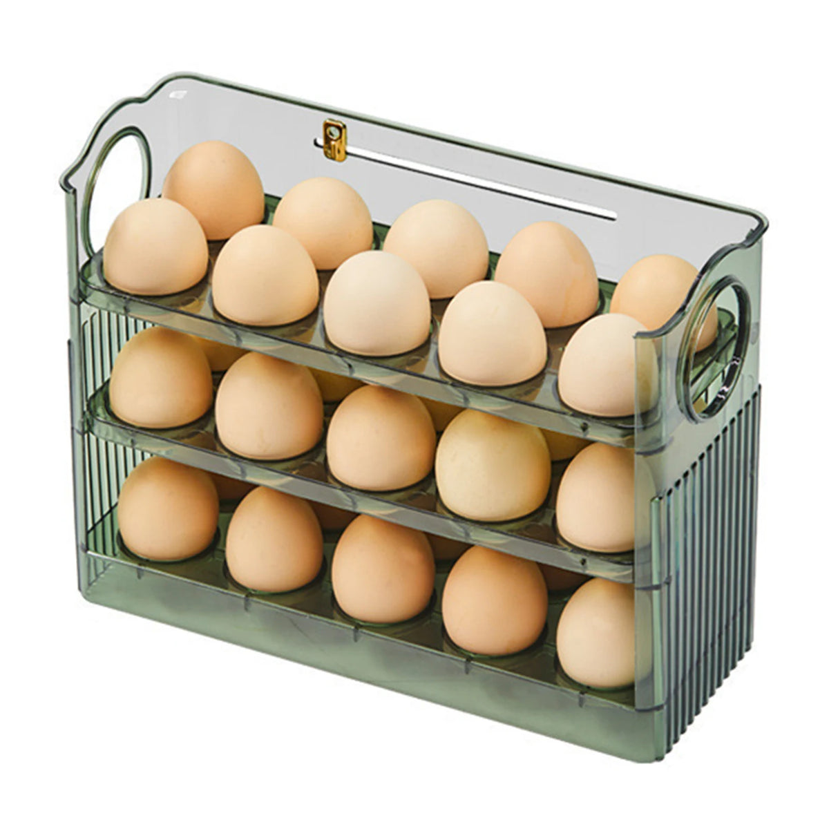 Egg Holder Large Capacity Egg Fridge Storage Box
