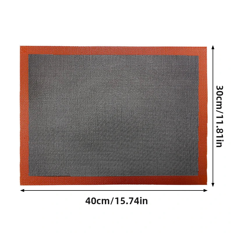 30x40cm Silicone Grill Mat Baking Tray Breathable Cookie