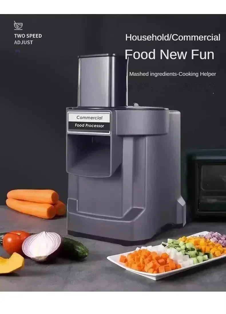 Commercial Vegetable Chopper In1 Electric Cutting Machine Carrot