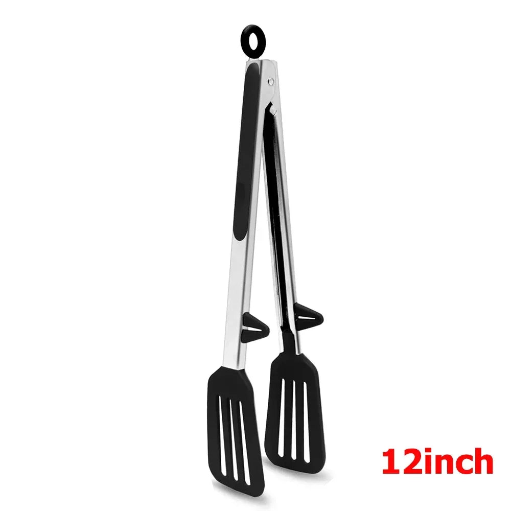 Tongs Silicone Food Tongs Non Stick Cooking Serving