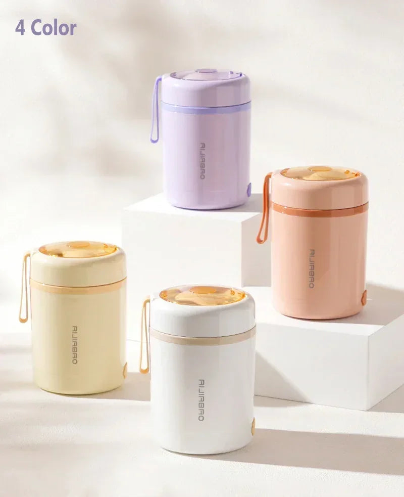 Plug-In Heated Lunch Box Constant Temperature Breakfast Cup