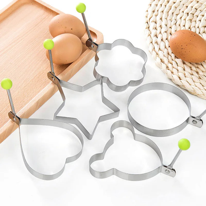 Stainless Steel Fried Egg Shaper Mould Maker Breakfast