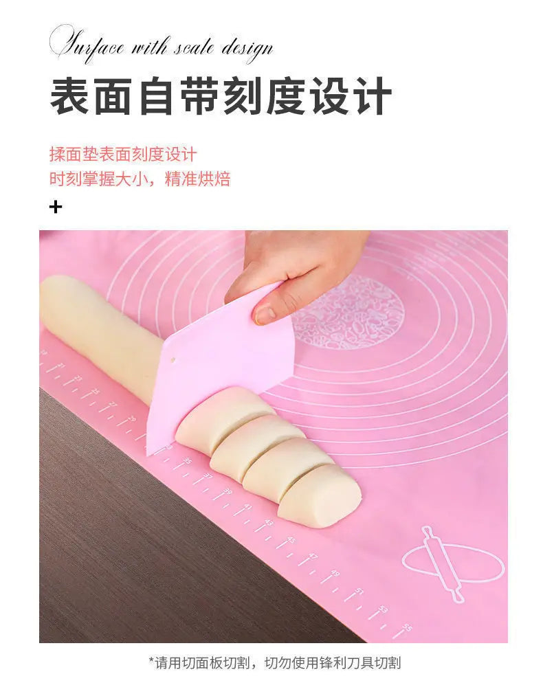 Silicone Baking Mat Pizza Dough Maker Pastry Cooking