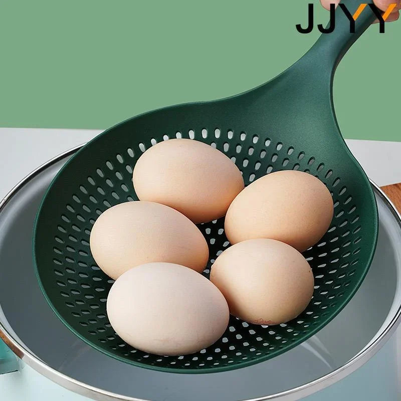 Large Scoop Colanders Strainers Skimmer Slotted Spoon Strainer