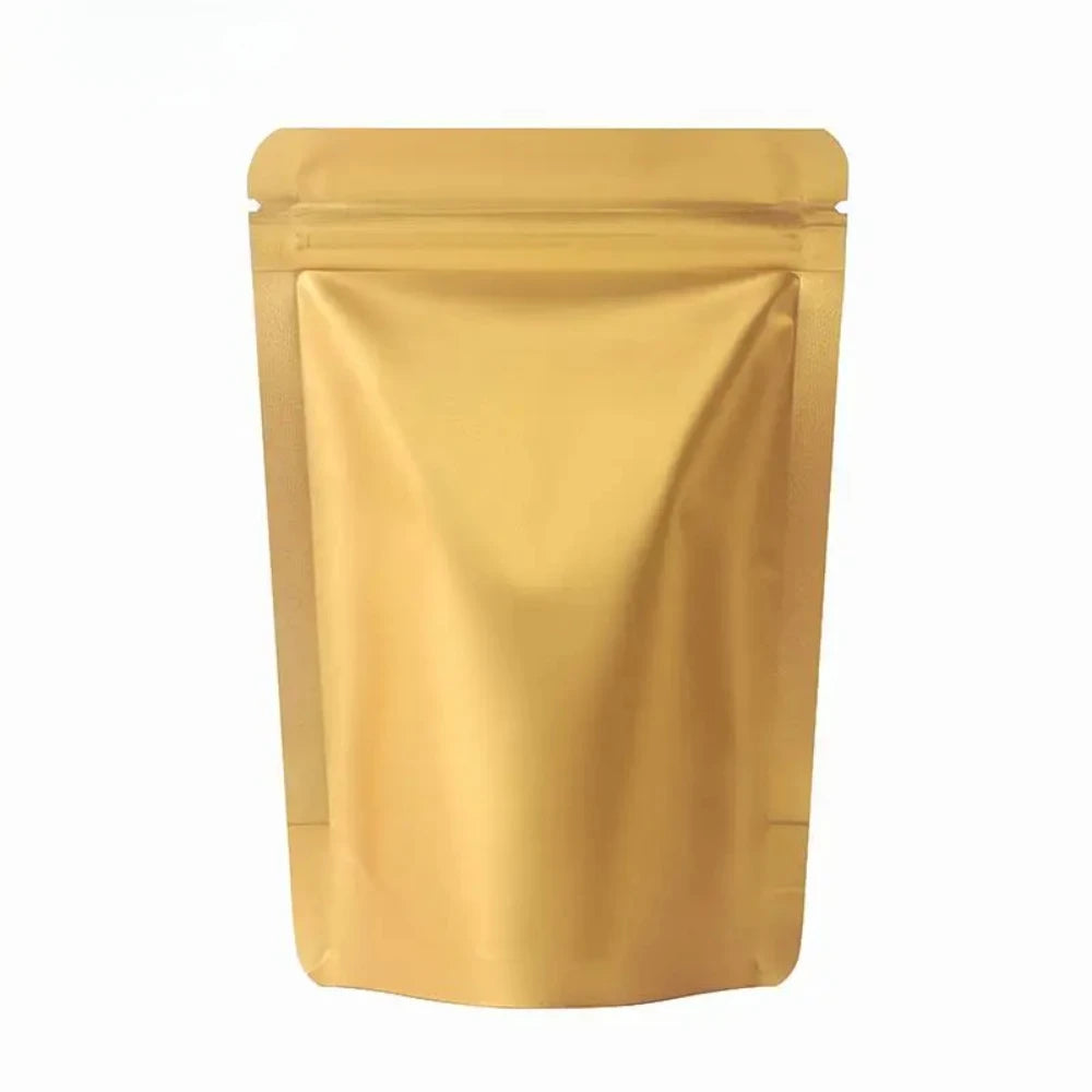 100pcs Durable Moisture Proof Zipper Seal Mylar Bags