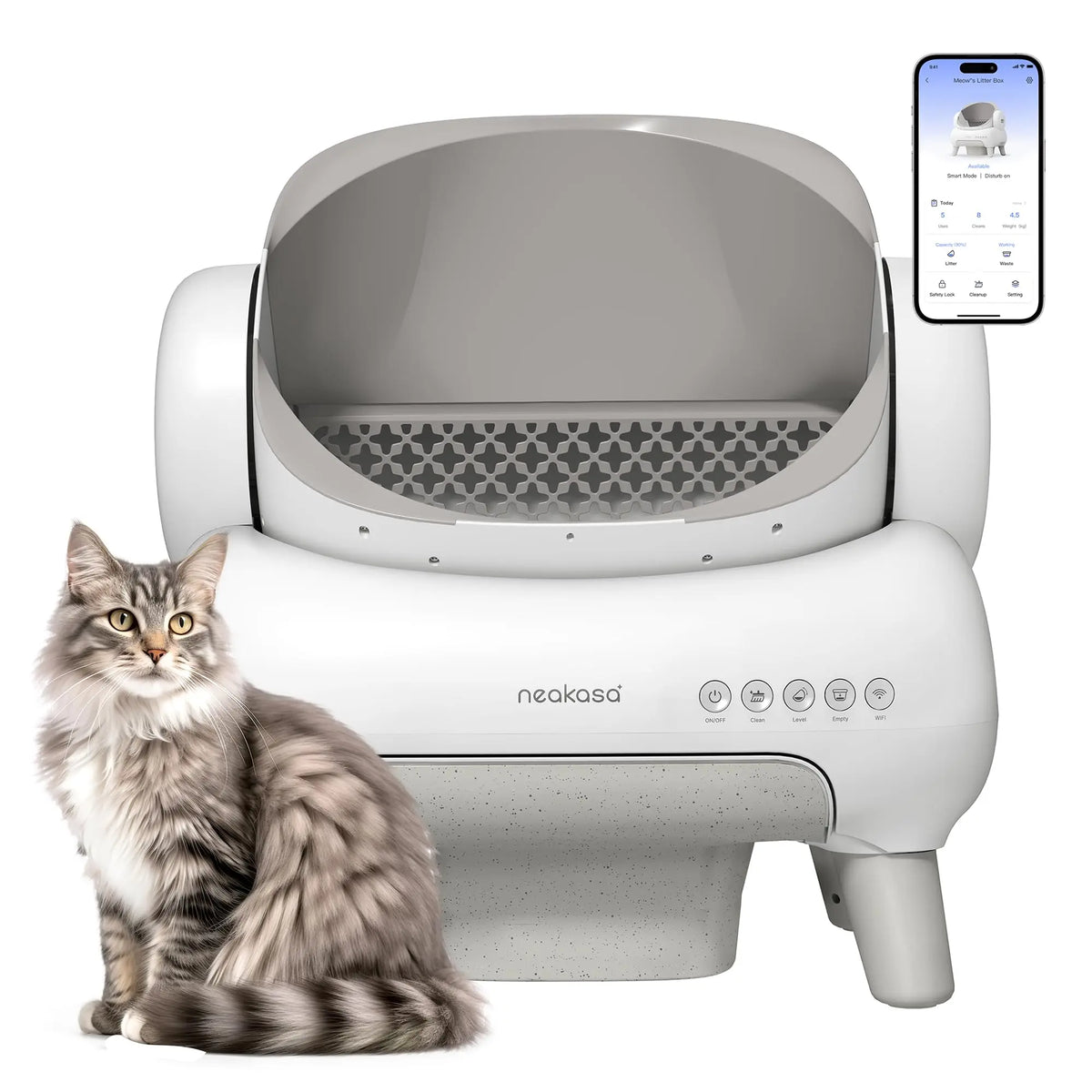 Neakasa M1 Plus Lite Open-Top Self Cleaning Cat