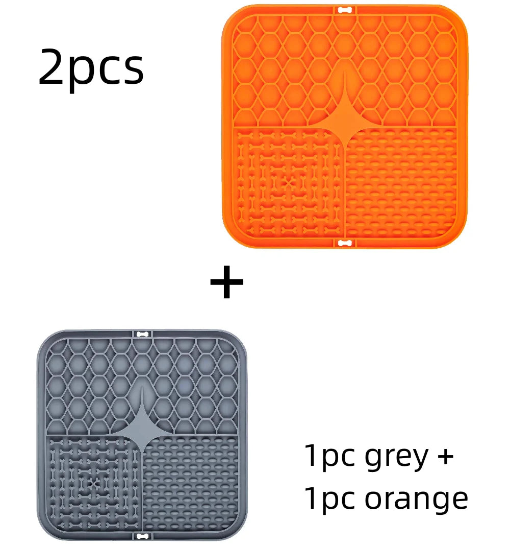 Pet Lick Silicone Mat Pet Slow Food Plate