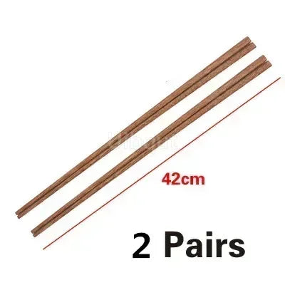 Long Chopsticks Noodles Fried Pot Chinese Style Wooden