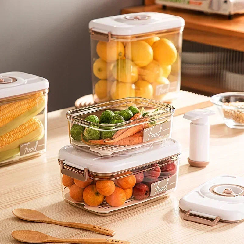 Vacuum Food Storage Box Fresh-Keeping Canister Sealed Storage