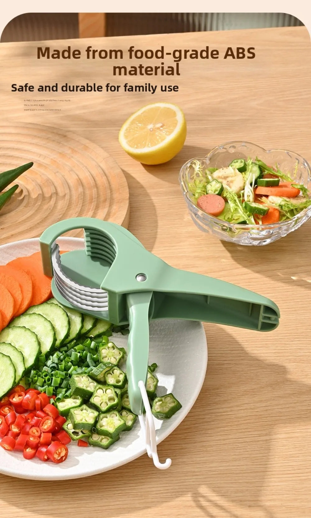 Stainless Steel Vegetable Fruit Slicer Multi-Purpose Fruit