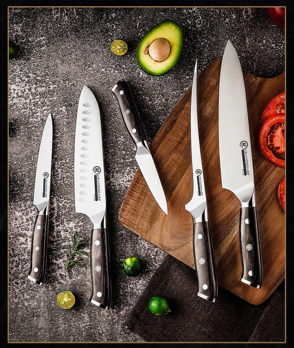 Grandsharp Knives Germany 4116 High Carbon Stainless Steel