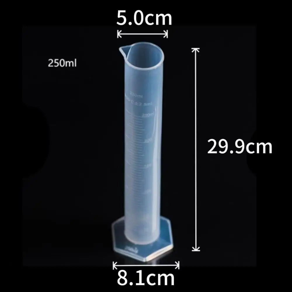 Transparents Graduated Cylinder Professional Sturdy Measuring
