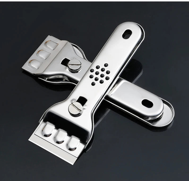 Stainless Steel Cleaning Scraper Blade Glass Ceramic Tile