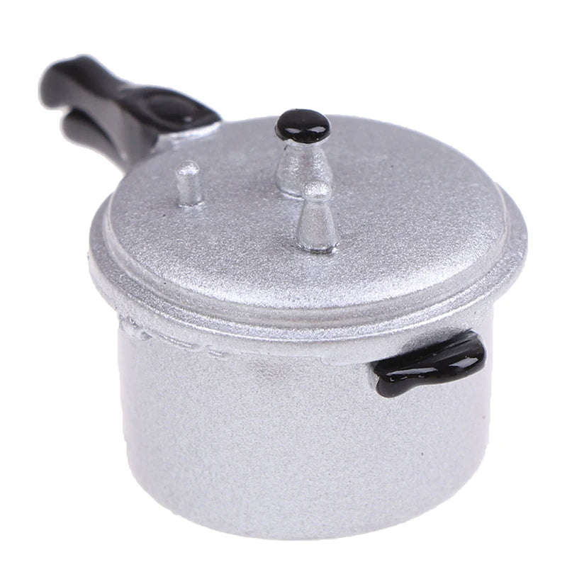 Cooking Utensil Pressure Cooker 12 Scale Dollhouse Miniature
