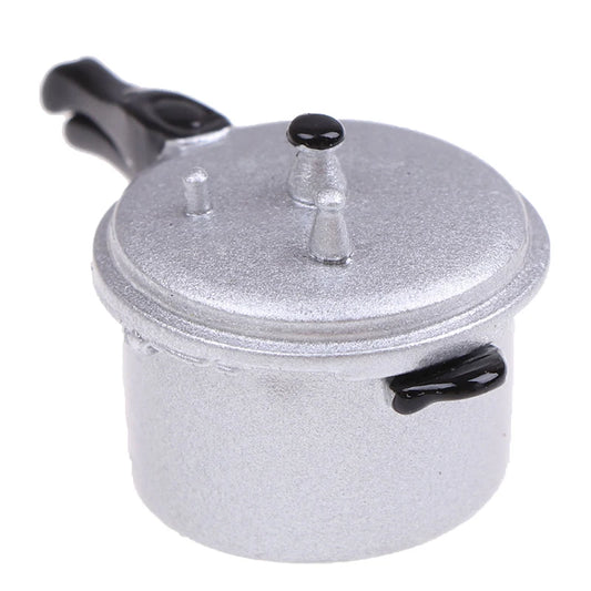 Cooking Utensil Pressure Cooker 12 Scale Dollhouse Miniature