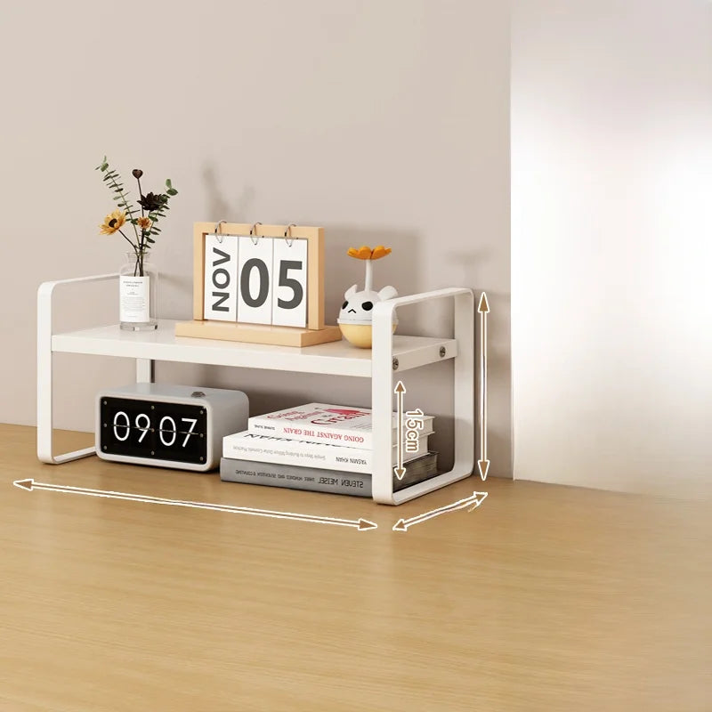 Multi-Layer Desk Organizer Rack Office Computer Table Storage