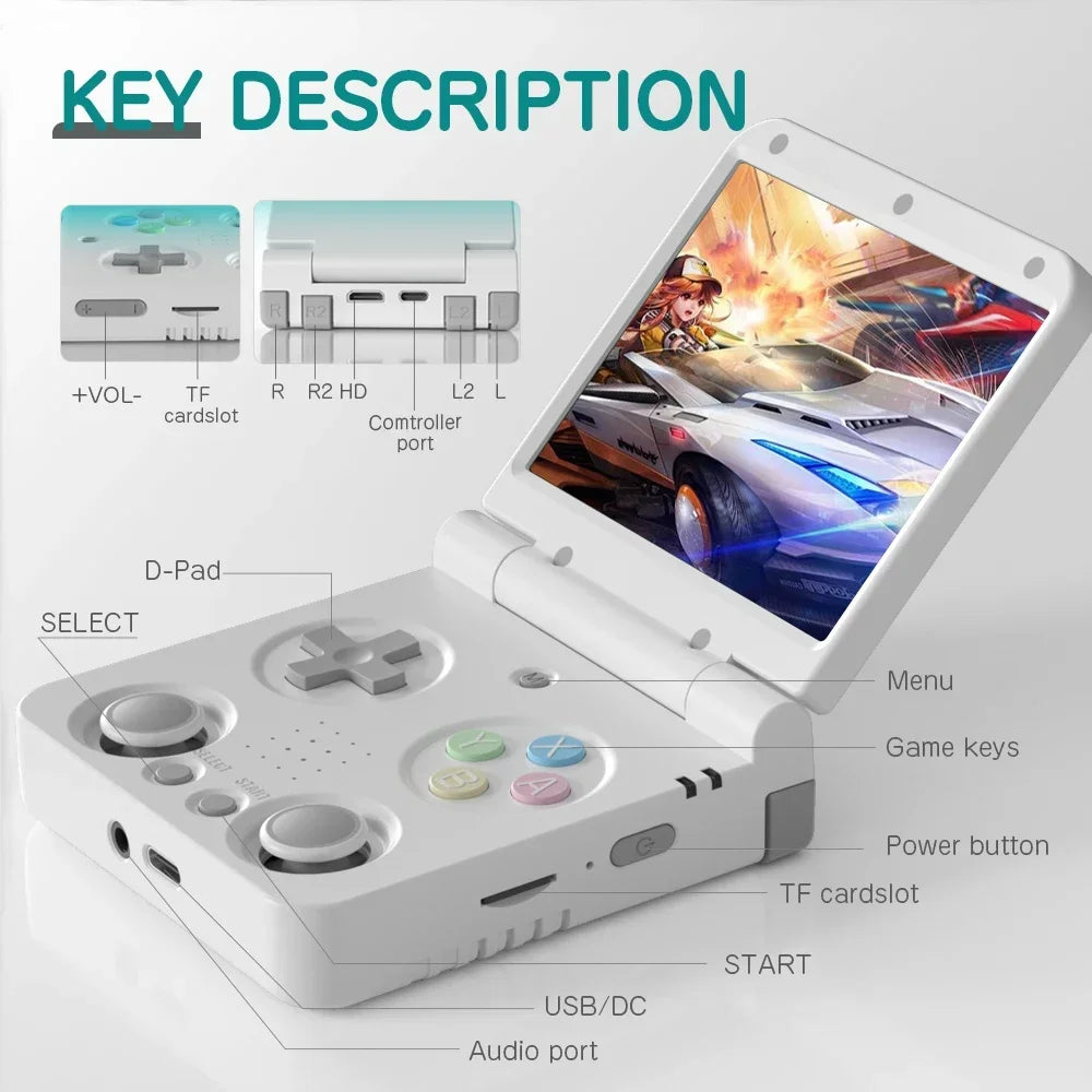Brand Miyoo Flip V2 Handheld Game Players Ips