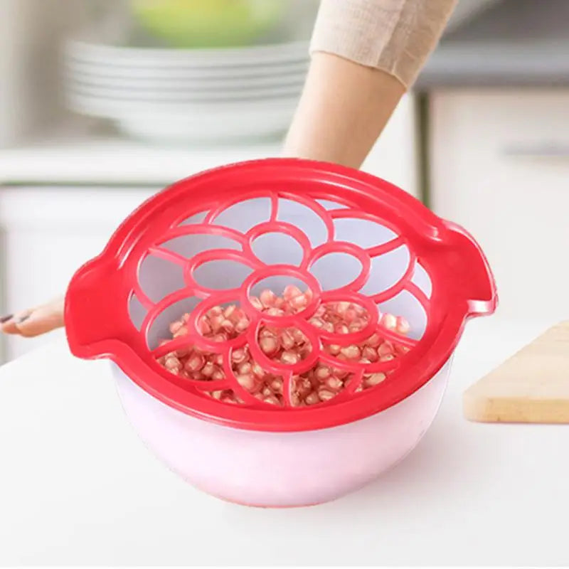 Pomegranate Deseeder Silicone Fruit Bowl Pomegranate Peeler Arils