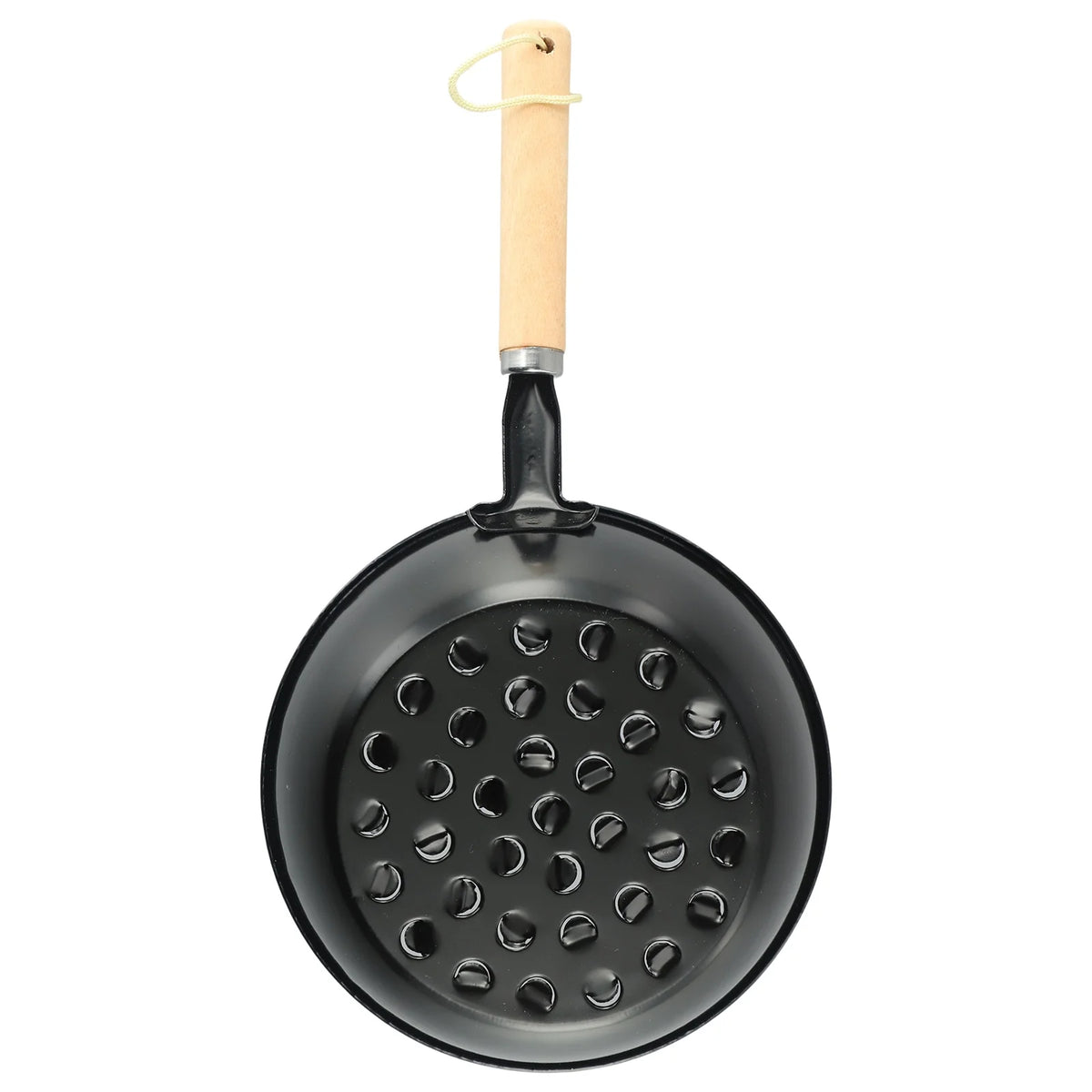 Charcoal Brazier Outdoor Camping Barbecue Brazier Wooden Handle