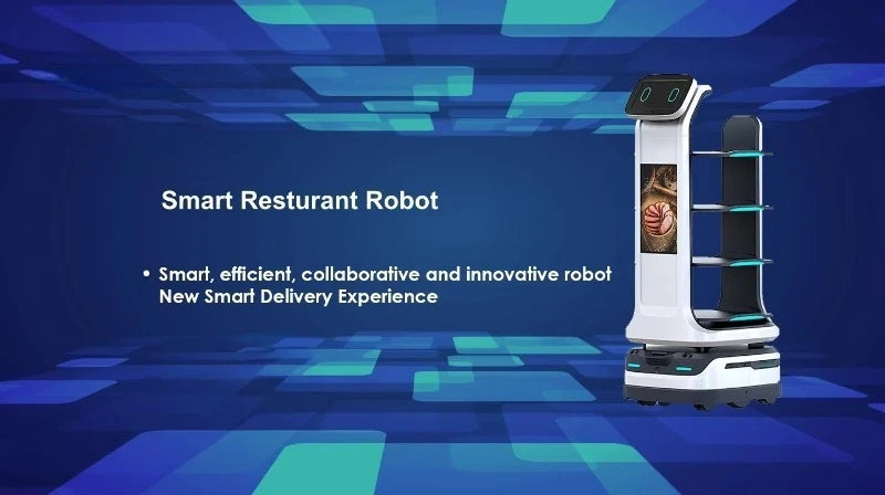 Customized Catering Service Robot Dual Purpose Cooking Assistant