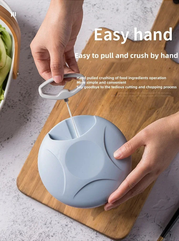 500ml Meat Mincer Garlic Chopper Rotate Garlic Press