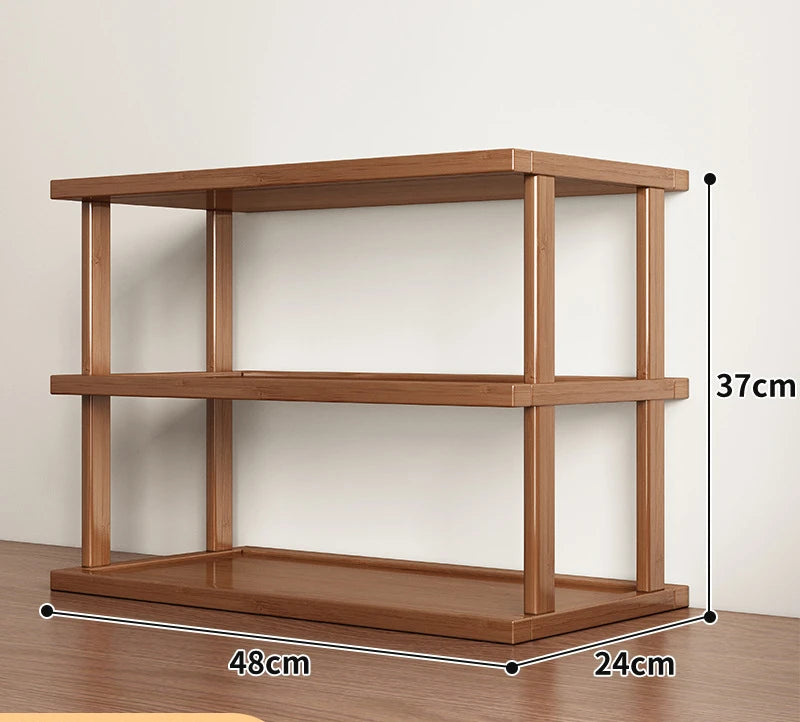 Multi-Layer Desktop Storage Rack Office Cup Holder Desk