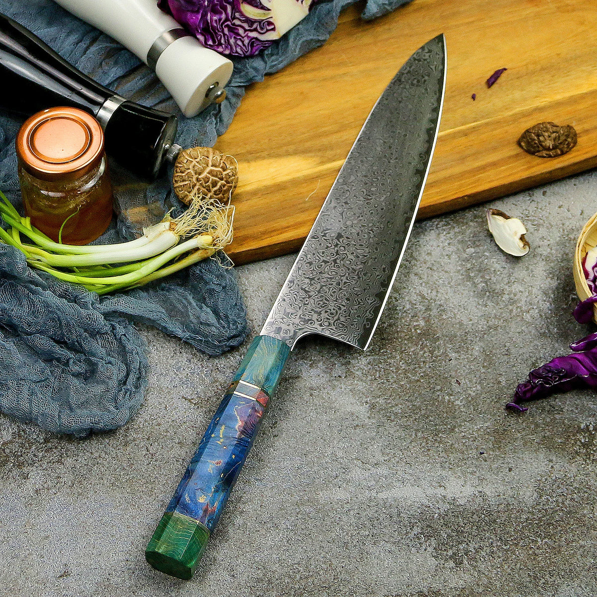 Knives Hand Forged 67 Layers Damascus Steel Japanese