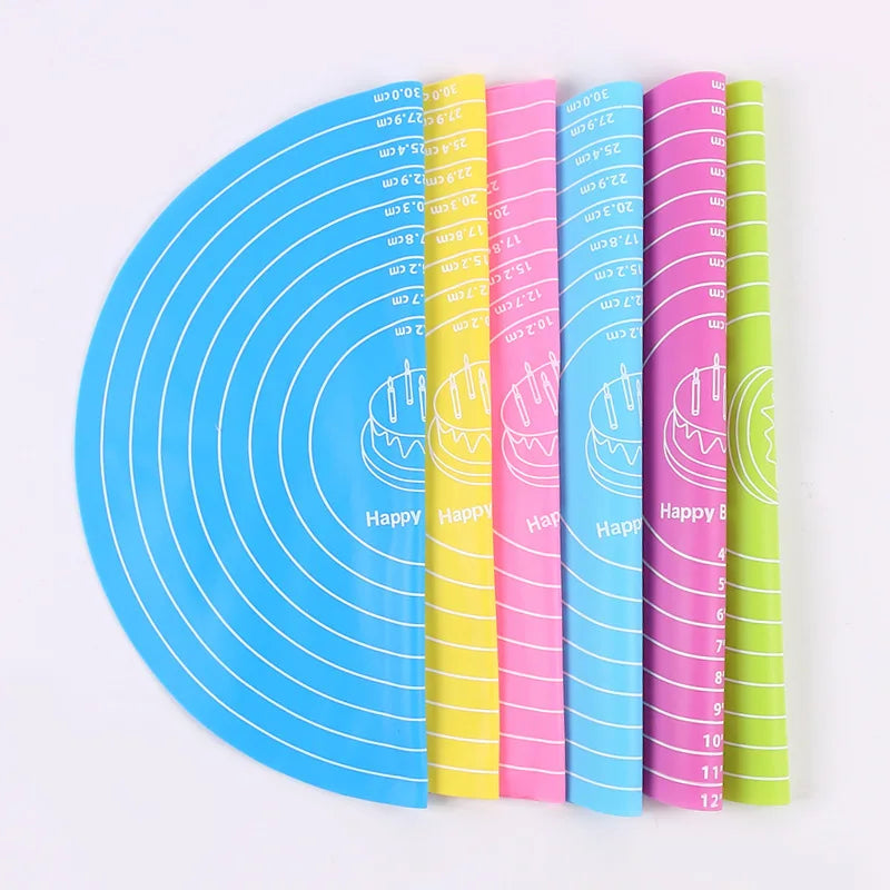 Silicone Cake Mat 12 Inch Round Silicone Mat