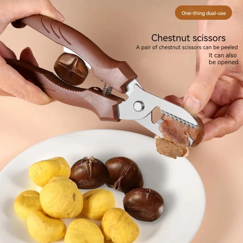 Chestnut Peeling Scissors Chestnut Cross Cutter Chestnut Shears