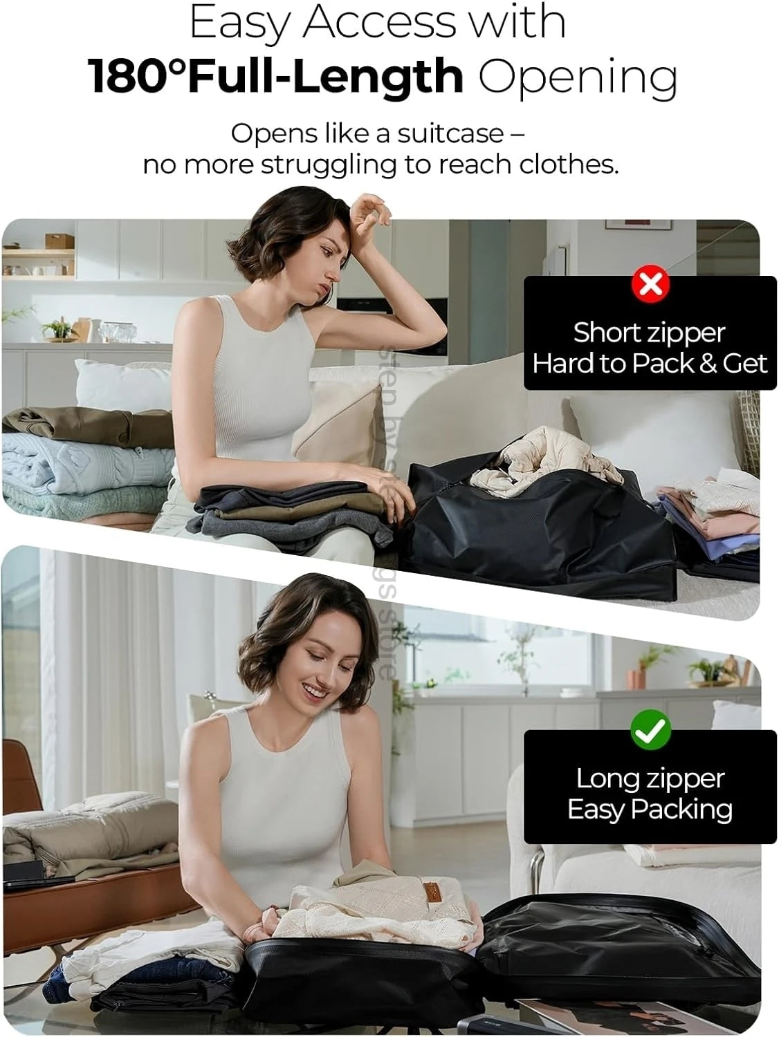 17l 28l 35l 40l Travel Vacuum Bag Reusable
