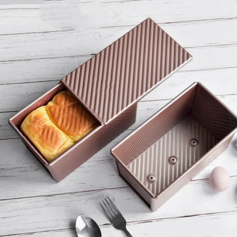 1pcs Non-Stick Loaf Pan Lid Perfectly Baked Bread