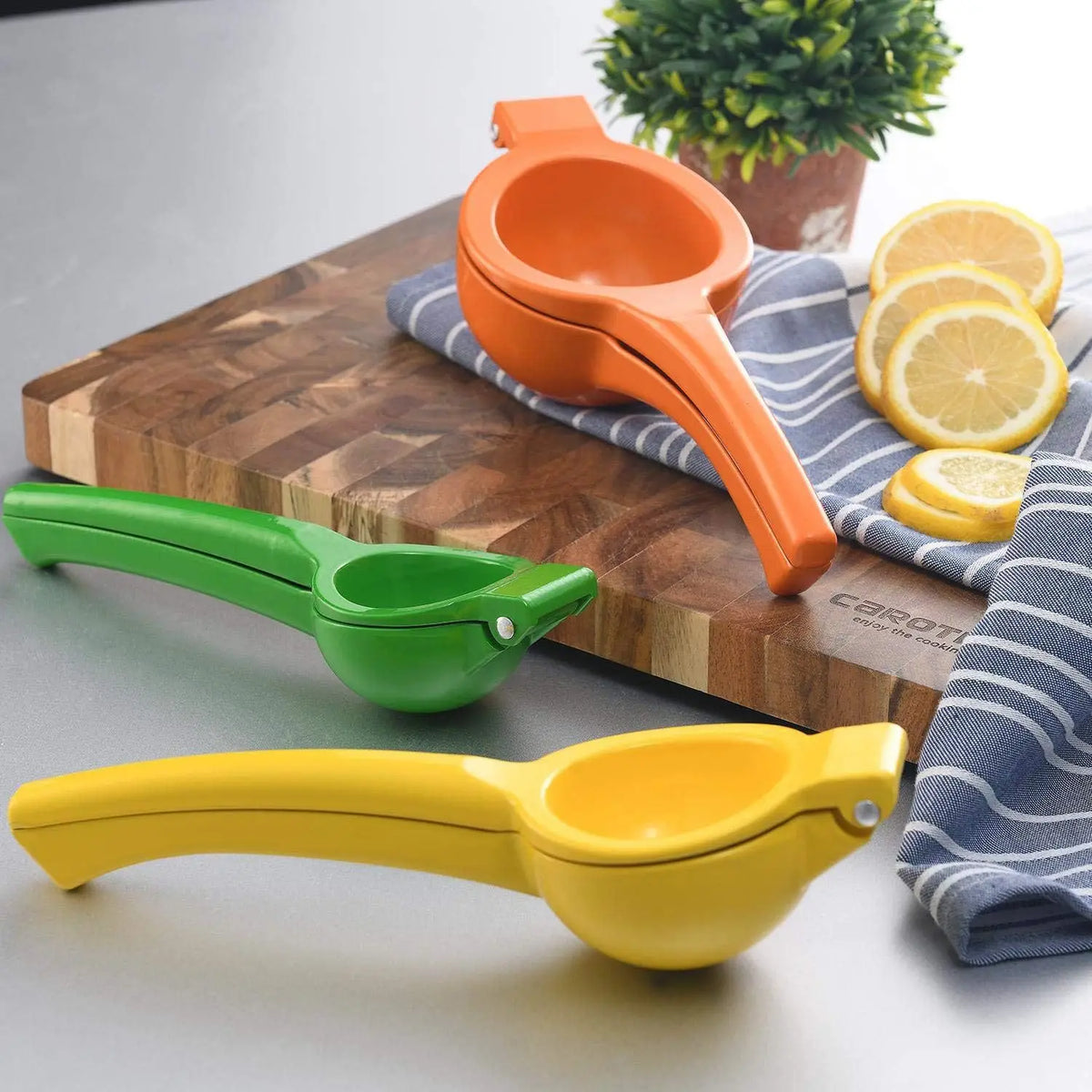 Lemon Clip Creative Colorful Lemon Juicer Not Easy