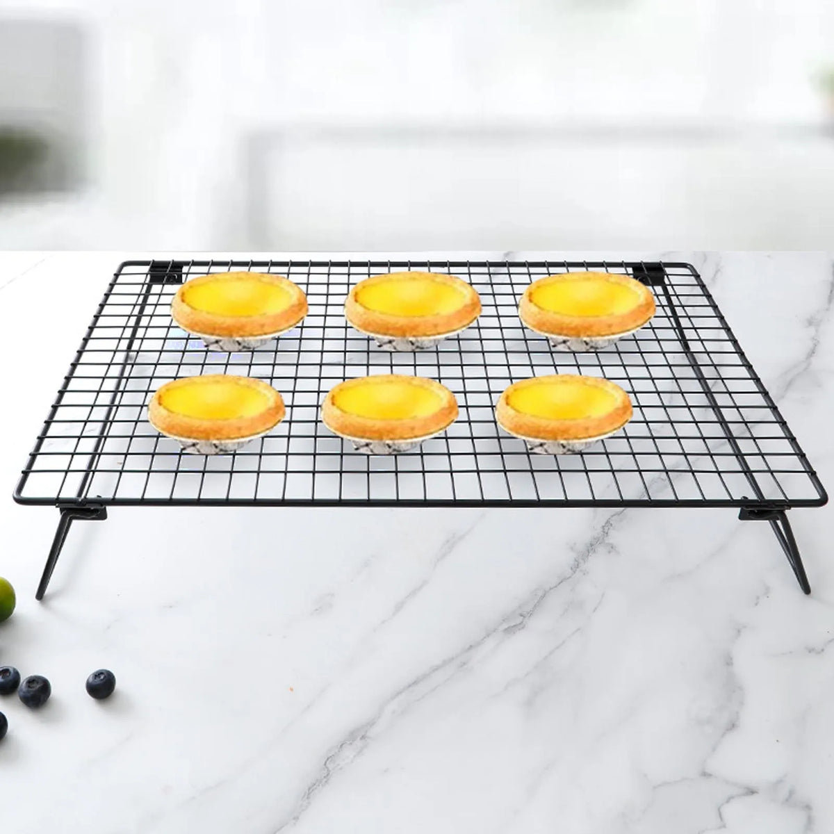 1pcs Cooling Rack Collapsible Legs Bbq Bread Cake