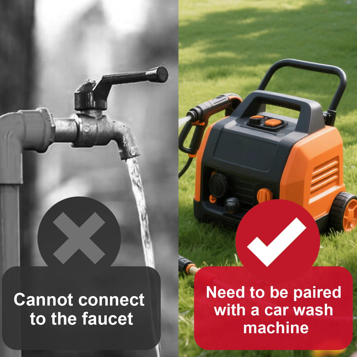 High Pressure Power Washer Gun - Quick Connect