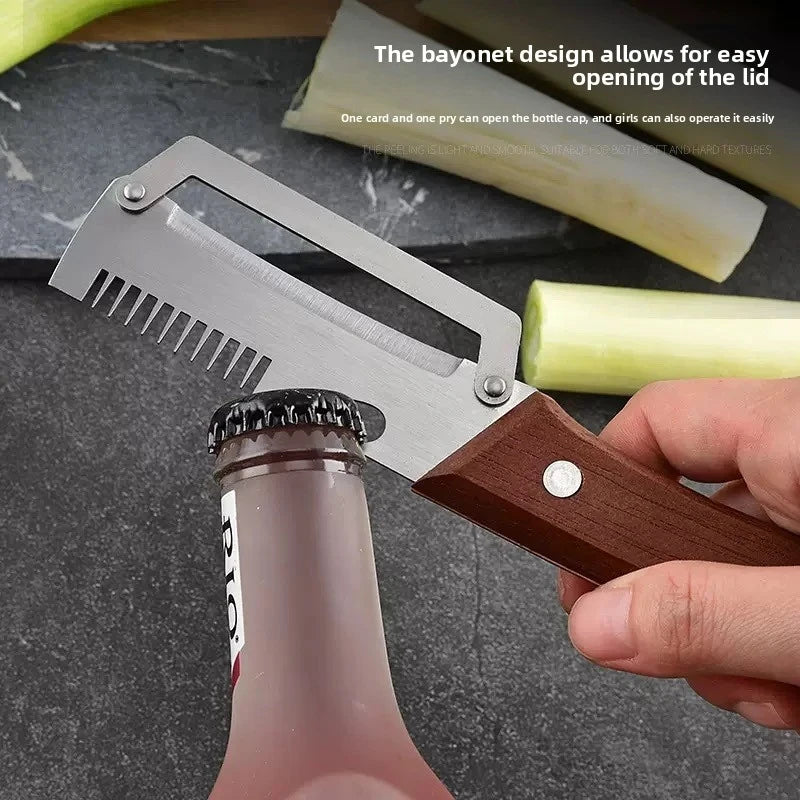 Peeler & Scallion Shredder Stainless Steel Peeler Scallion