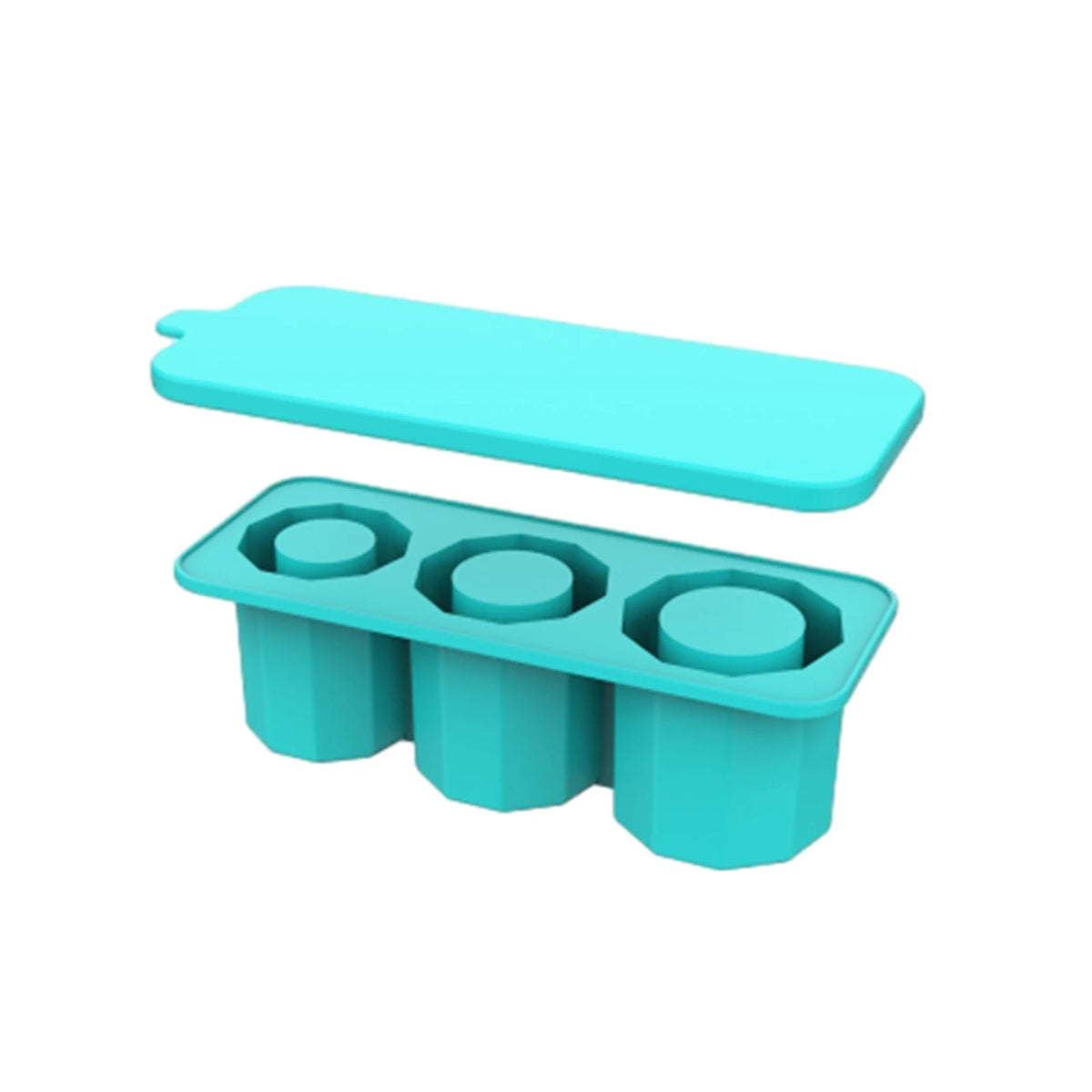 3d Ice Cube Tray Silicone Rose Shape Ice