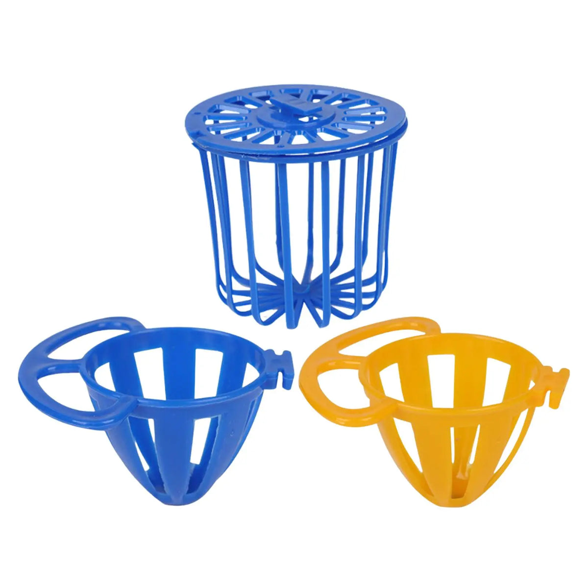 3pcs Bird Cage Food Holder Birdcage Cockatiel Feeding
