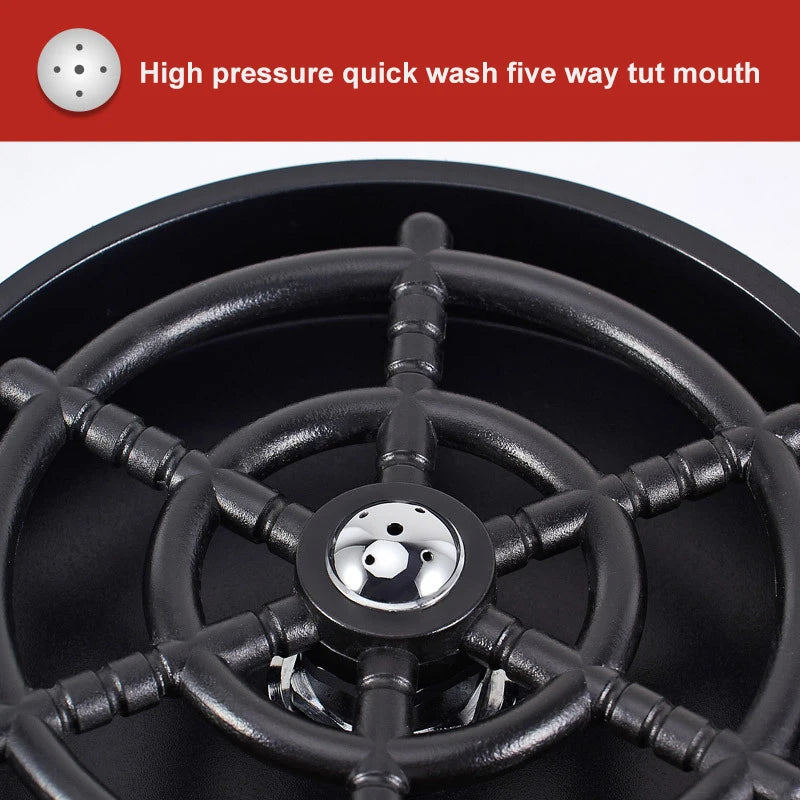 High Pressure Faucet Glass Rinser Automatic Glass Cup