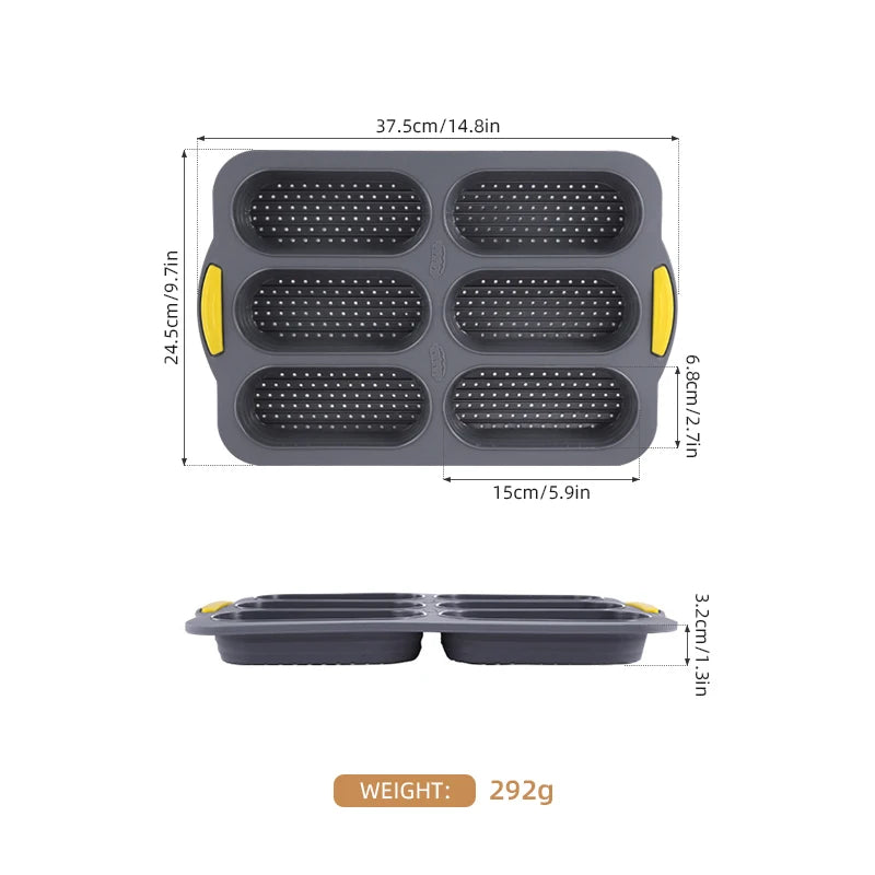 Cavity Silicone Bread Loaf Pan Dog Bread Cake