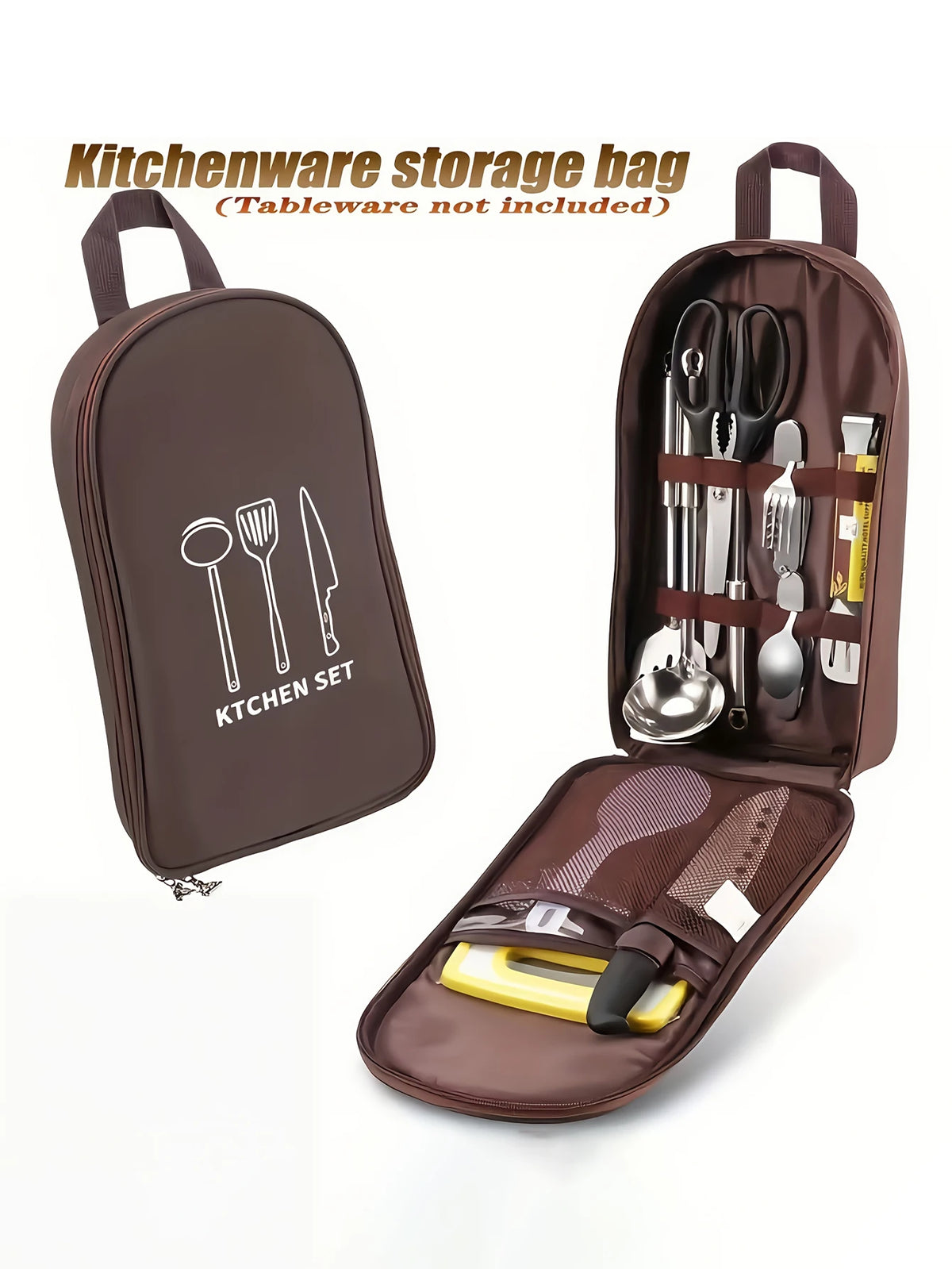Outdoor Cooking Bag Camping Storage Bag Portablecooking Utensil